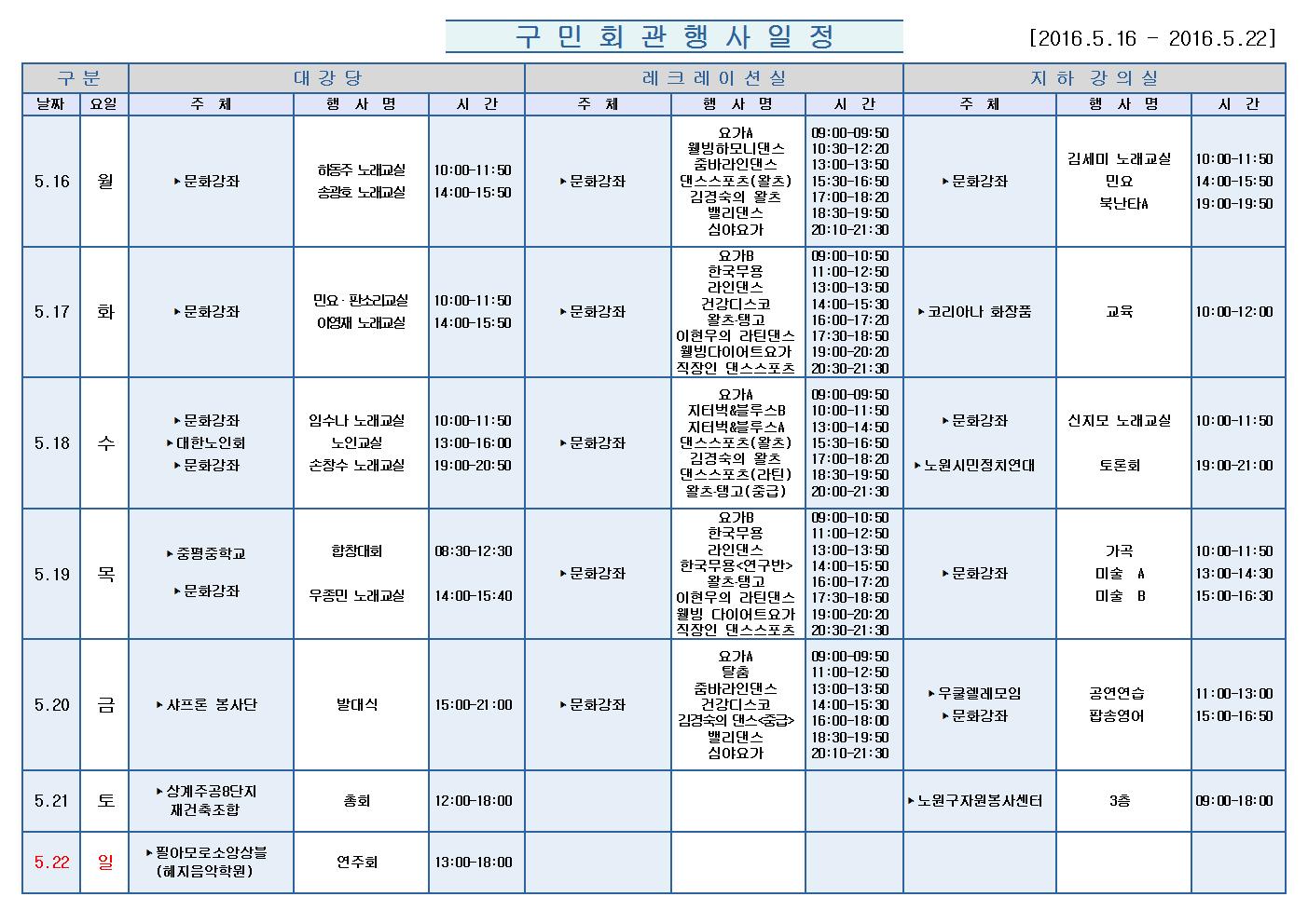 노원구 구민회관  행사 일정표(2016.05.16~05.22)001.jpg