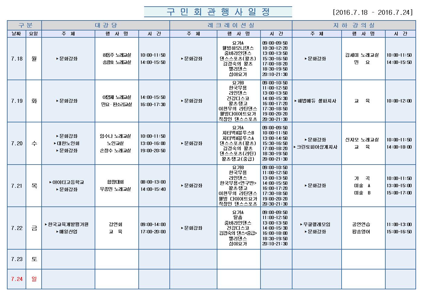 노원구 구민회관  행사 일정표(2016.07.18~07.24)001.jpg