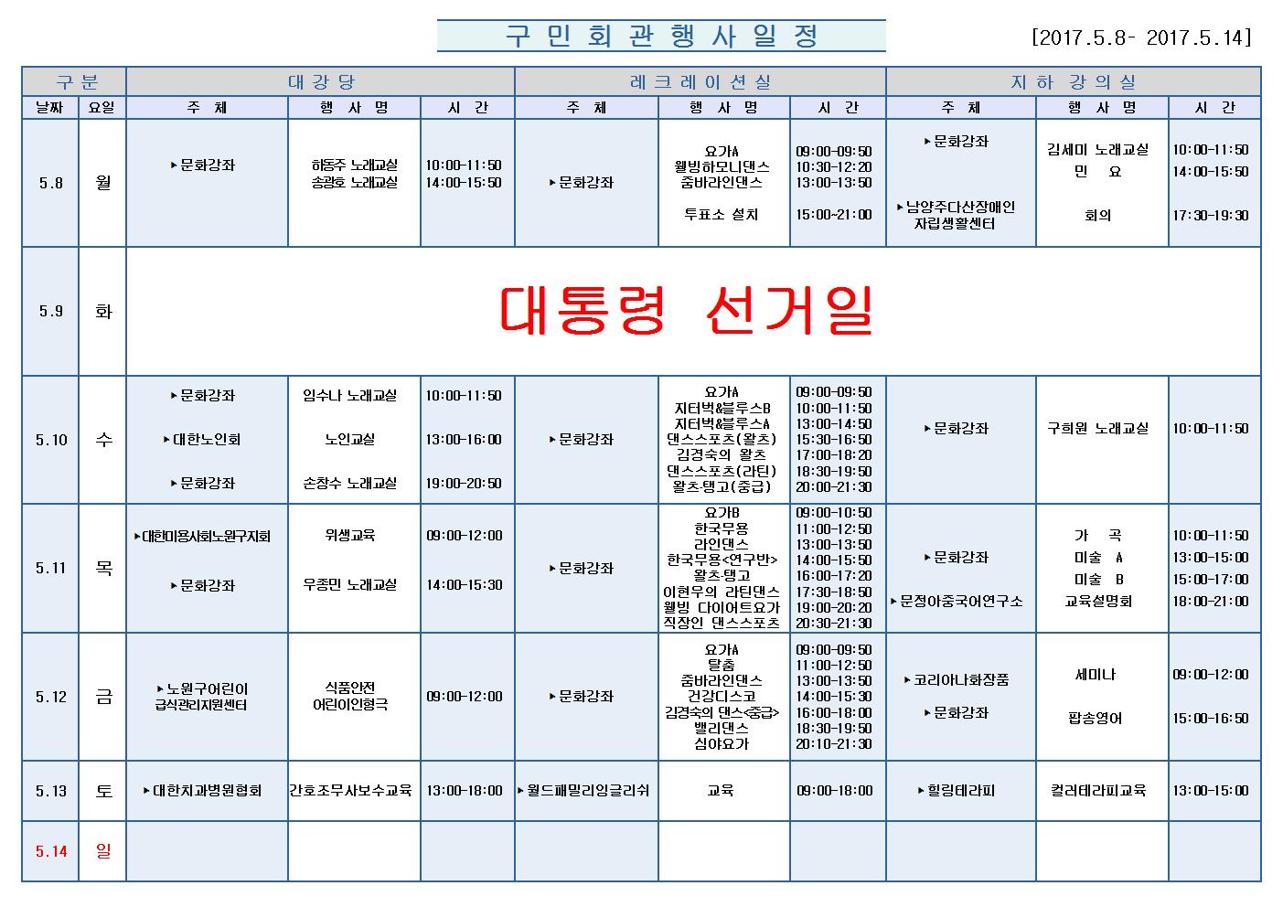 노원구 구민회관  행사 일정표(2017.5.8~5.14)001.jpg