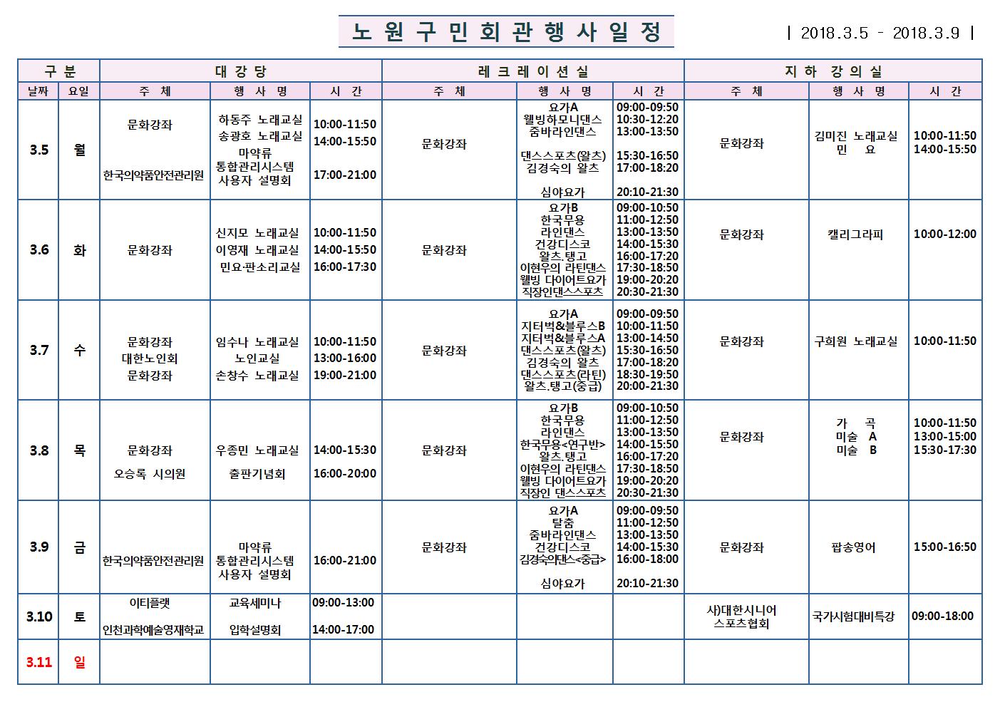 노원구 구민회관  행사 일정표(3.5~3.9)001.jpg