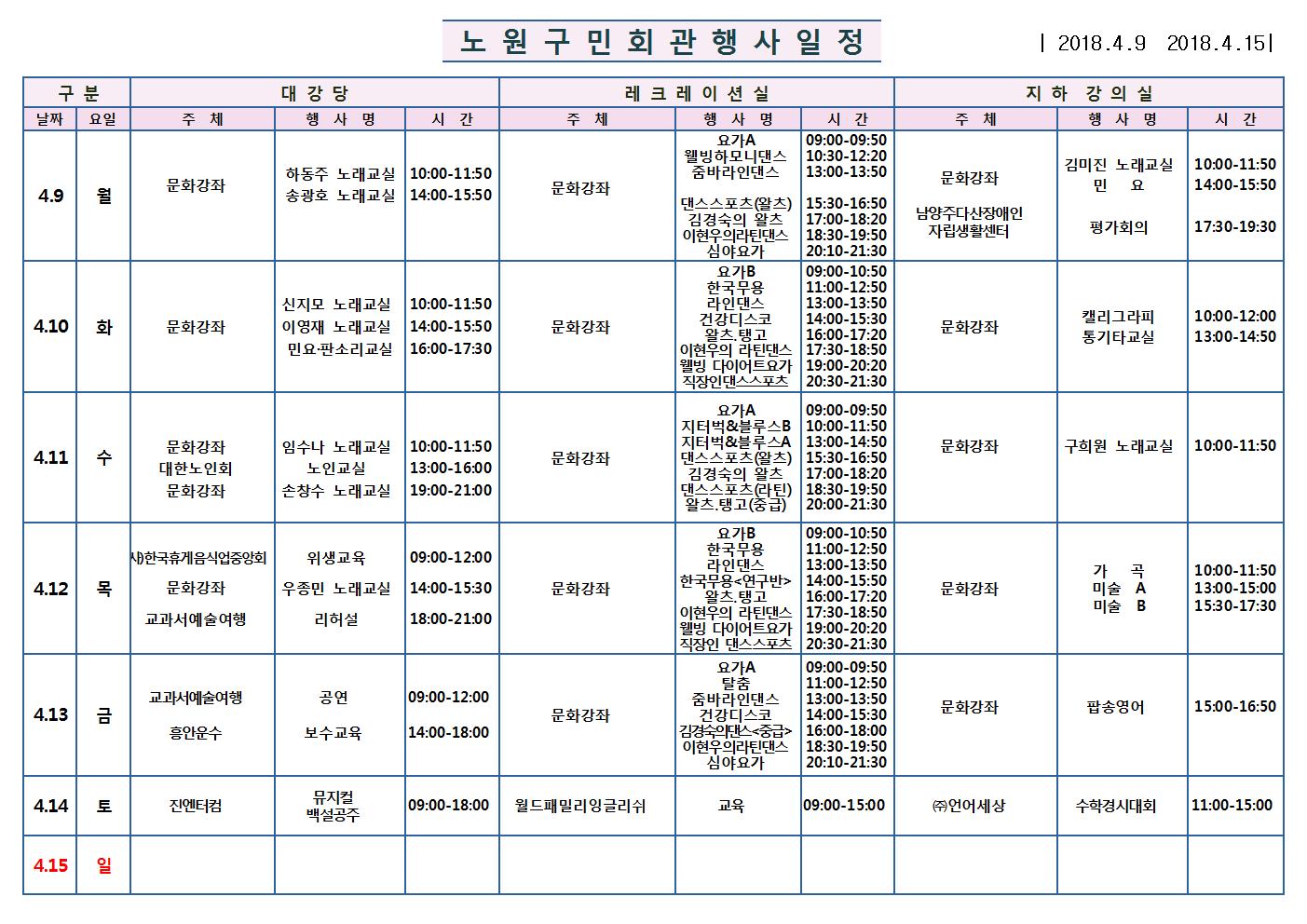 노원구 구민회관  행사 일정표(4.9~4.15)001.jpg